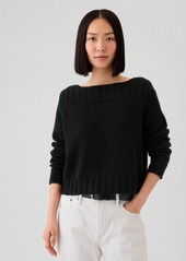 Gap CashSoft Boatneck Sweater