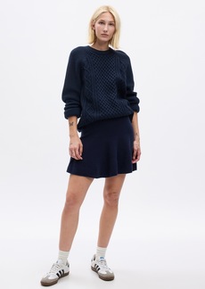 Gap CashSoft Rib Mini Sweater Skirt