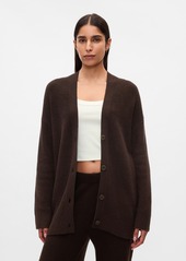 Gap CashSoft Shaker-Stitch Boyfriend Cardigan