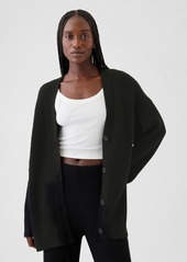 Gap CashSoft Shaker-Stitch Boyfriend Cardigan