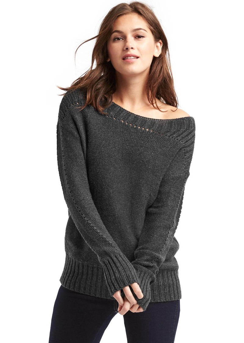 gap pointelle sweater