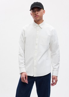 Gap Point-Collar Oxford Shirt in Standard Fit