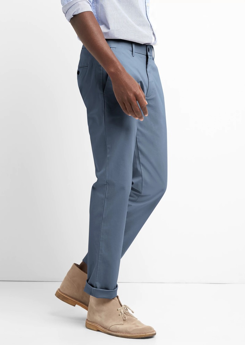 gap khakis slim stretch womens