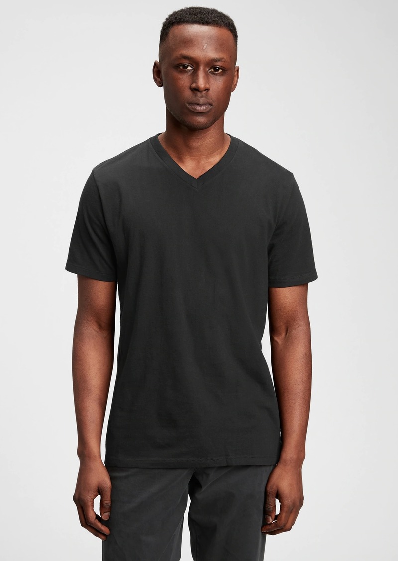 Gap Jersey V-Neck T-Shirt