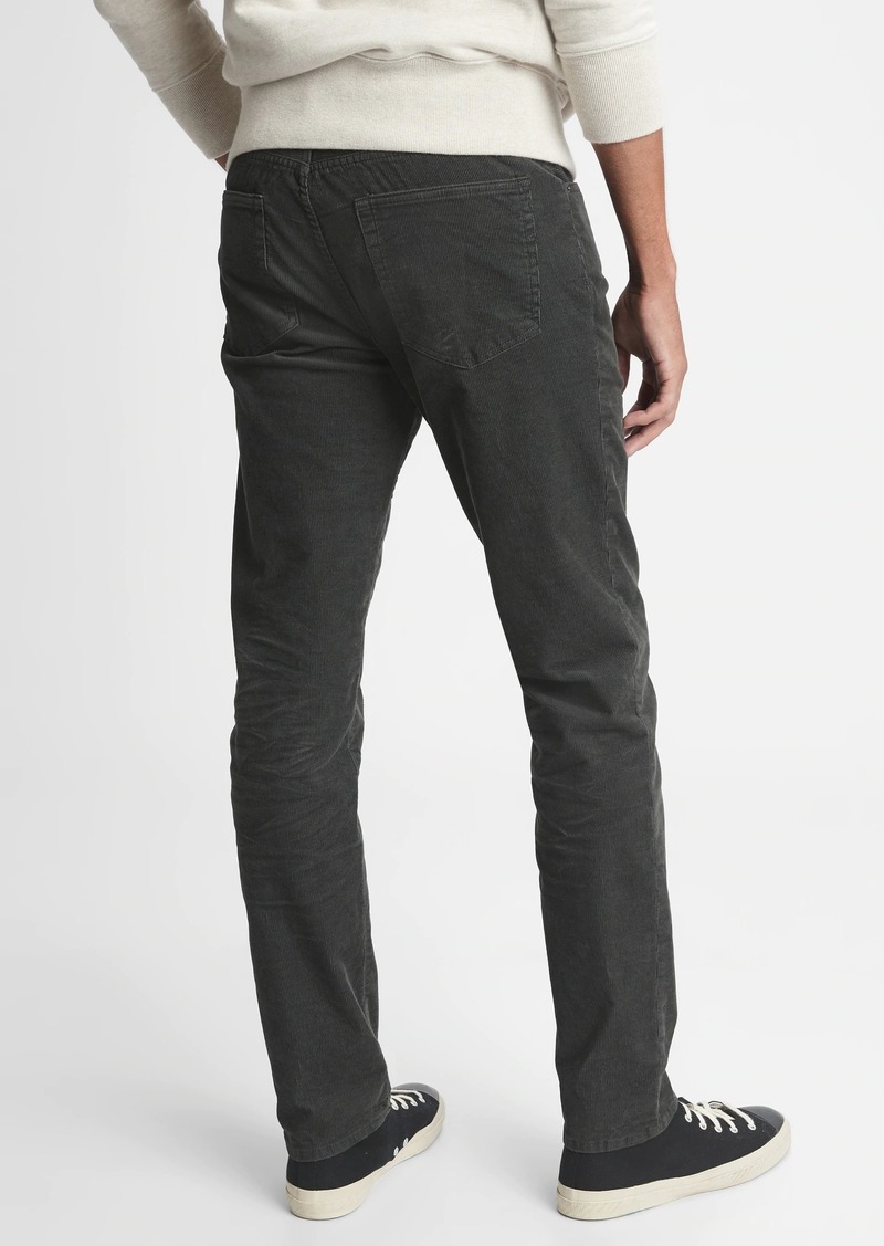 corduroy slim jeans with gapflex