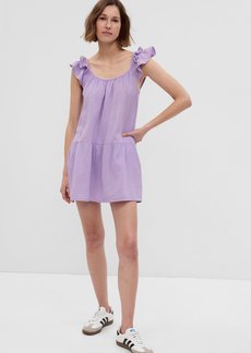 Gap Crinkle Gauze Mini Dress