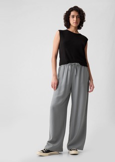 Gap High Rise Crinkle Texture Pull-On Pants