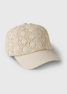 Gap Crochet Baseball Hat