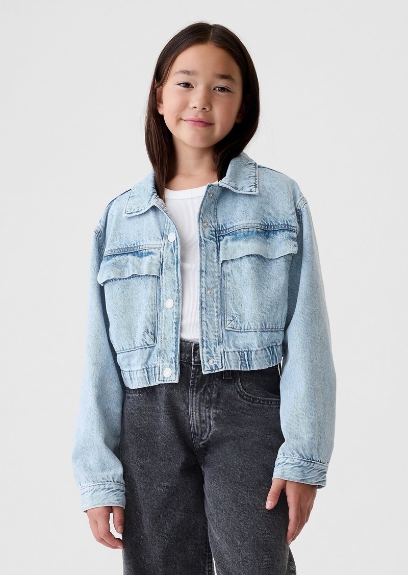 Gap Cropped Denim Jacket