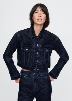 Gap Cropped Icon Denim Jacket