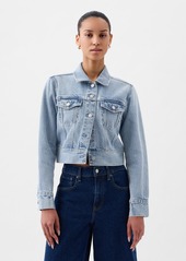 Gap Cropped Icon Denim Jacket