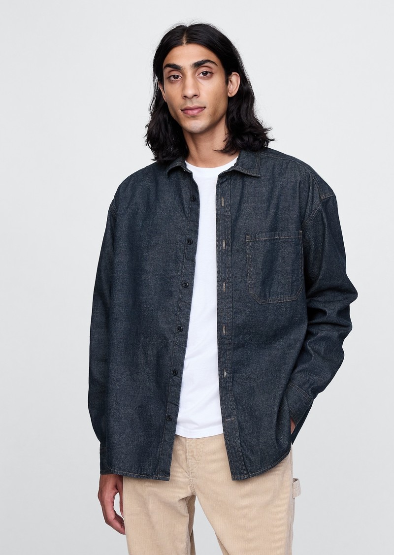 Gap Denim Big Shirt