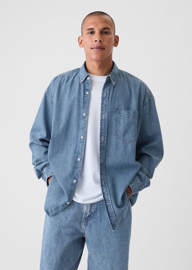 Gap Denim Big Shirt