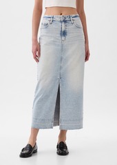 Gap Denim Midi Skirt