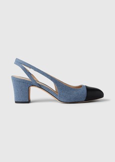 Gap Denim Slingback Heels