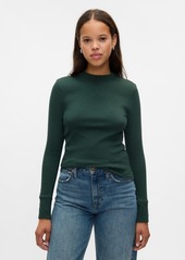 Gap Essential Rib Mockneck T-Shirt