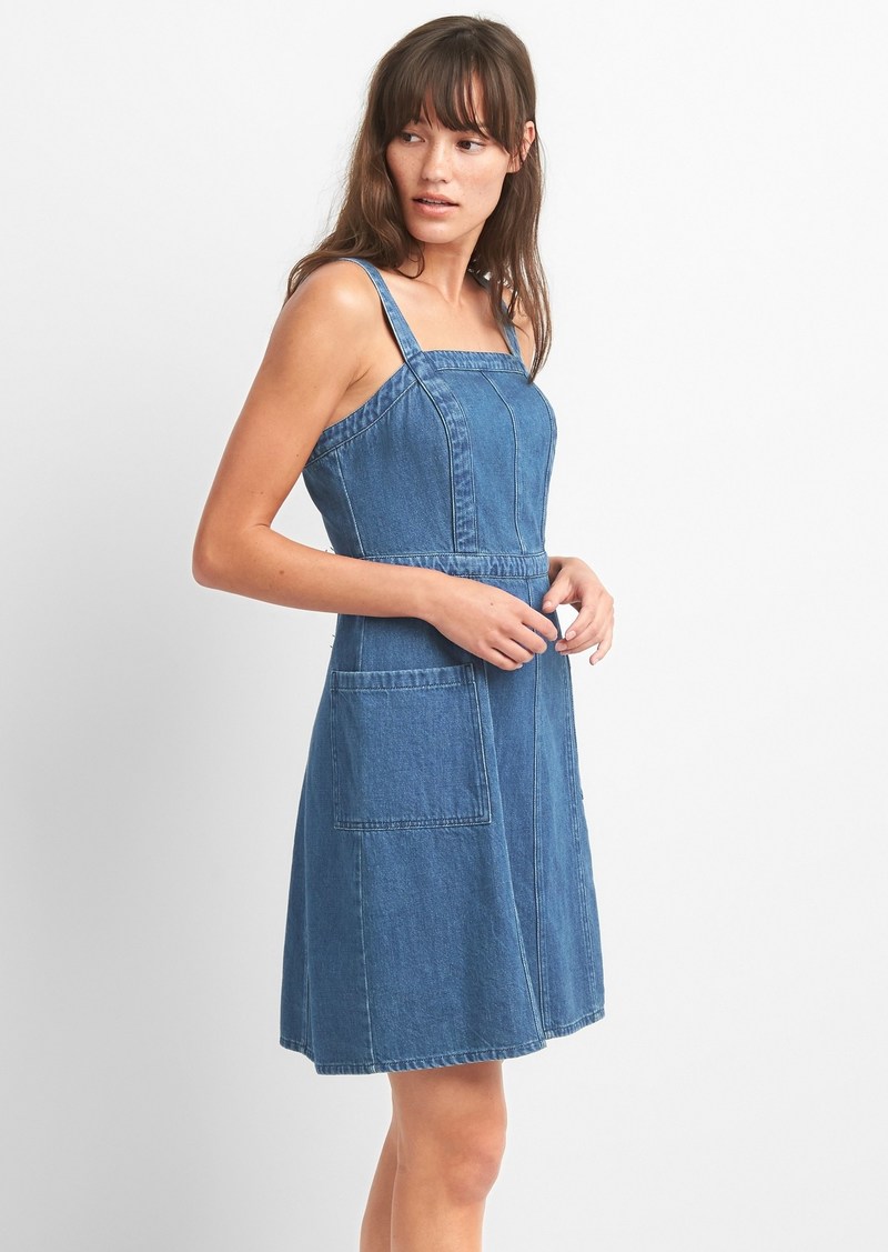 gap denim dress