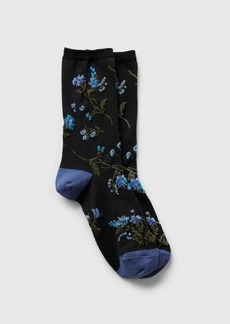 Gap Floral Crew Socks