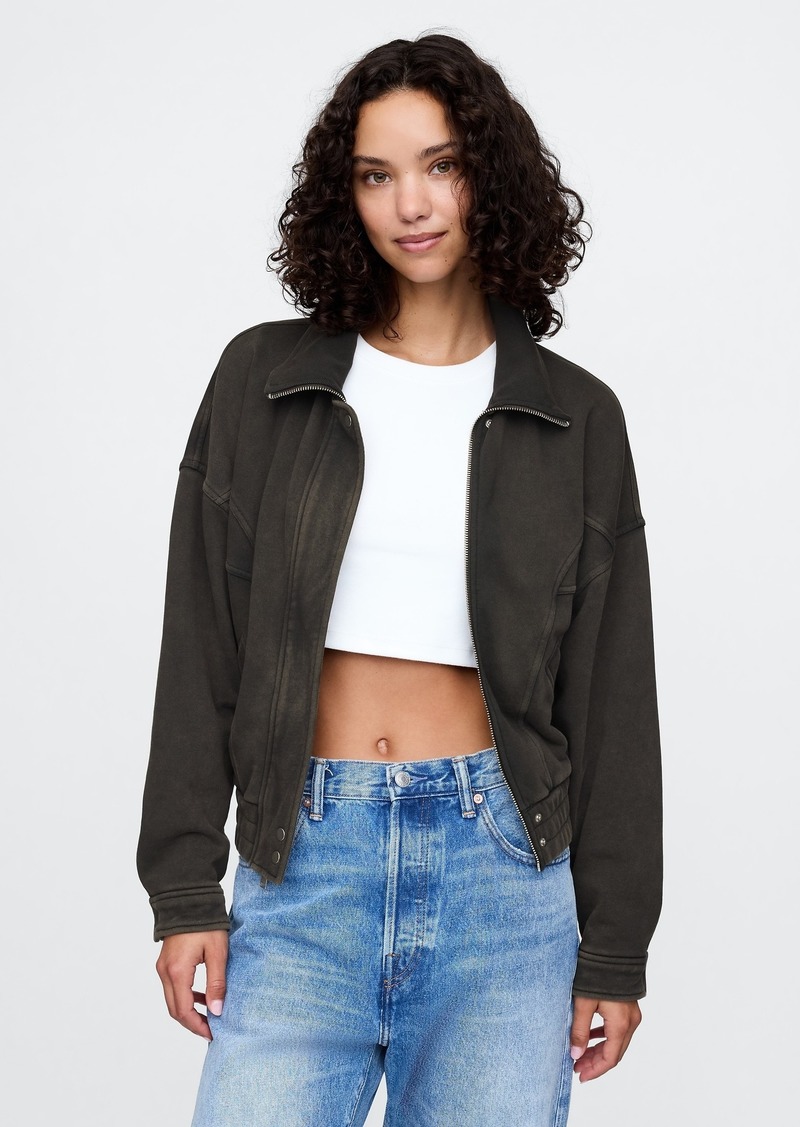 Gap French Terry Bomber Jacket