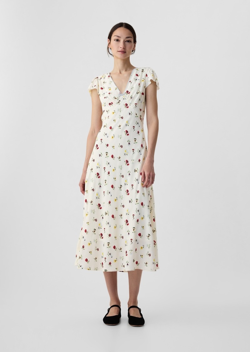 Gap × DÔEN Floral Midi Dress