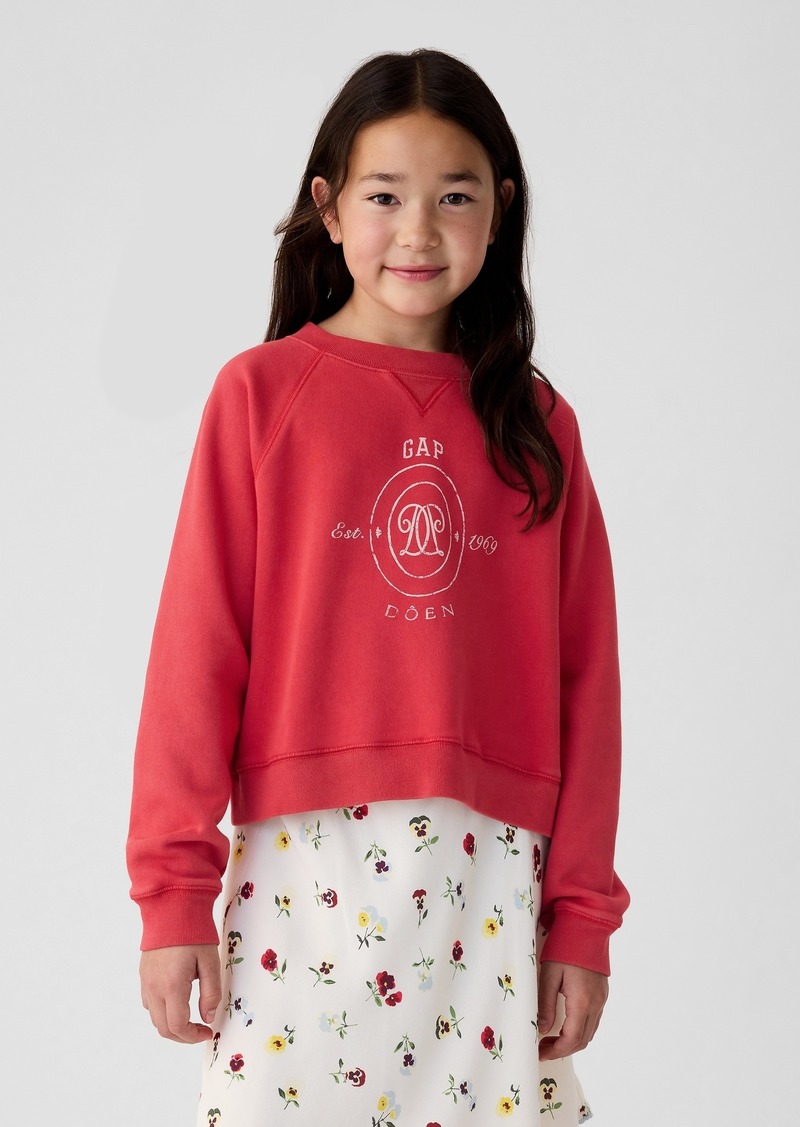 Gap × DÔEN Kids Logo Sweatshirt