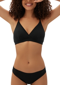 Gap GapBody Women's Everyday Essentials Laser Bonded Thong Underwear GPW00383 - True Black