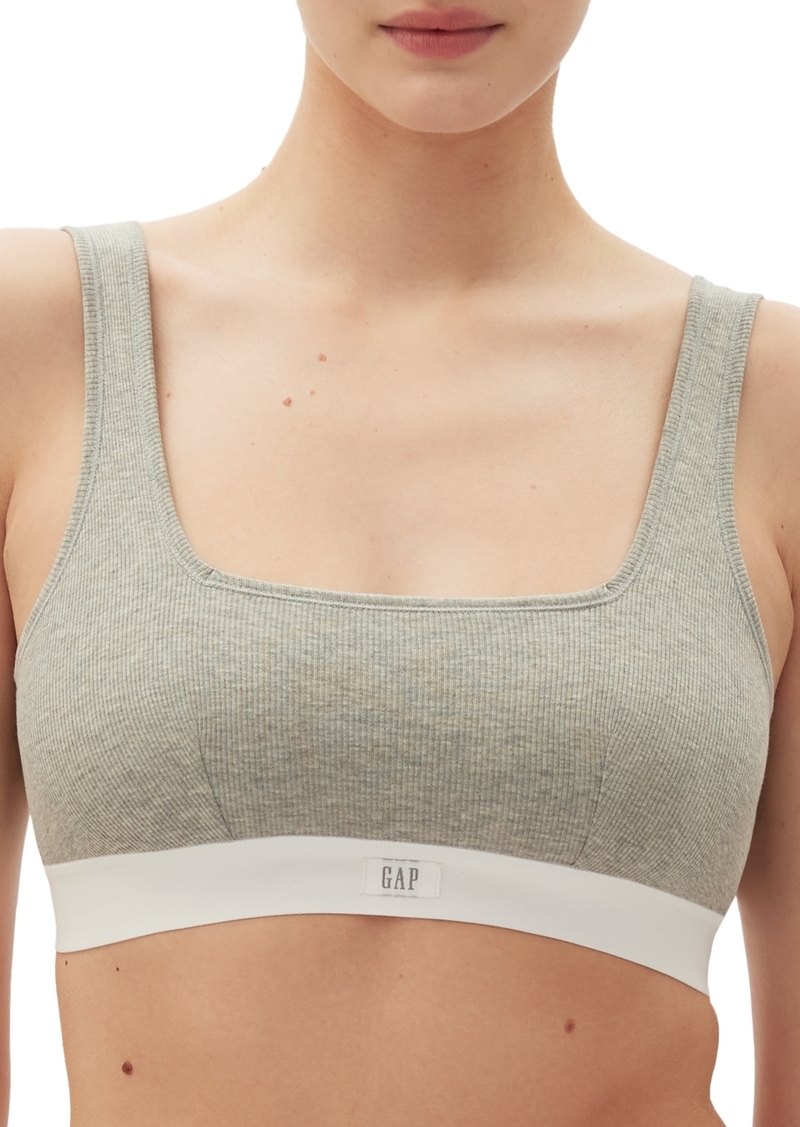 Gap GapBody Logo Comfort Bralette GPW01052 - Heather Grey