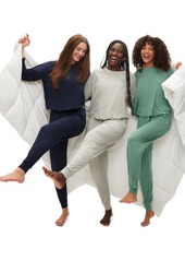 Gap GapBody Women's Long-Sleeve Crewneck Pajama Top - Grey