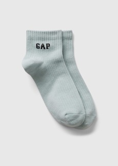 Gap Logo Quarter Crew Socks