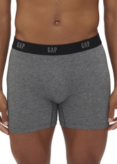 "Gap Men's 3-Pk. Contour Pouch 5"" Boxer Briefs - Light Gray/Dark Gray/Black"