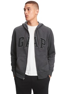 GAP mens Logo Hoodie Zip Sweatshirt   US