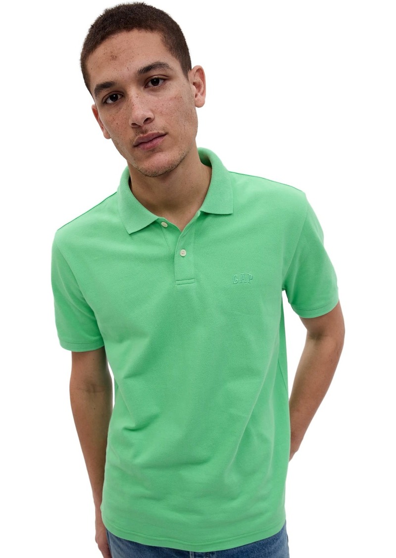 GAP Mens Logo Pique Polo  XL