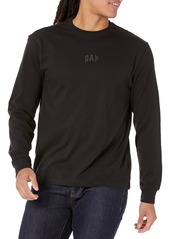 GAP Mens Relaxed Fit Long Sleeve Logo T-Shirt T Shirt  4  US