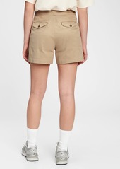 Gap Originals High Rise Utility Khaki Shorts