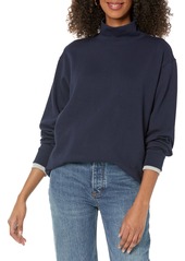 GAP Womens Fleece Mockneck Tunic Shirt   US