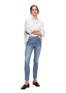 GAP Womens High Rise Skinny Fit Jeans Light Indigo 6  US