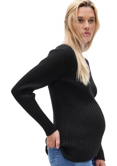 GAP Women's Maternity Ribbed Sweater