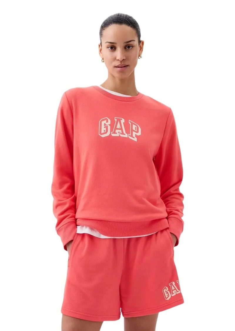 GAP womens Pull-On Logo Crew Sweatshirt  M Petite