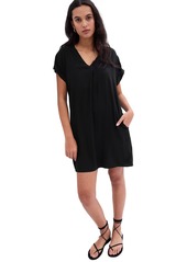 GAP Womens Short Sleeve V-Neck Dress  S/T