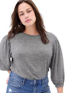 GAP Womens Supersoft Volume Sleeve Knit Shirt  V2 2  US