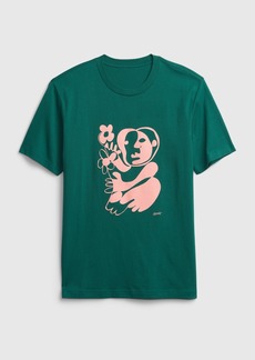 Gap x Demit Omphroy 100% Organic Cotton Graphic T-Shirt