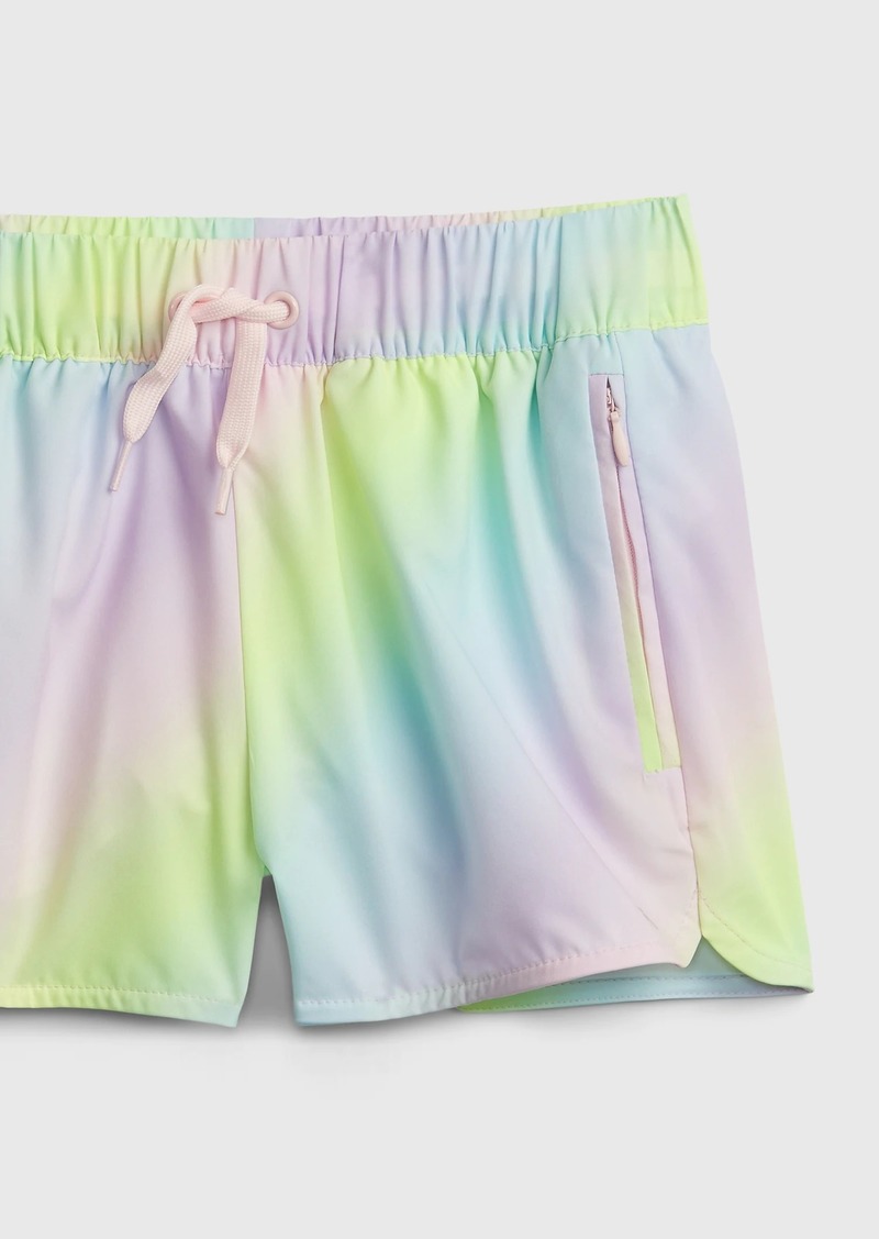 GapFit Kids Recycled Tie-Dye Running Shorts - 34% Off!