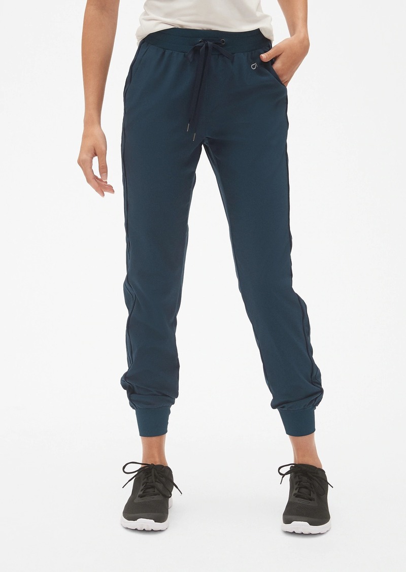 gap side stripe joggers