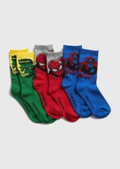GapKids &#124 Marvel Crew Socks (3-Pack)