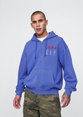 Gap Heavyweight 1969 Logo Full-Zip Hoodie