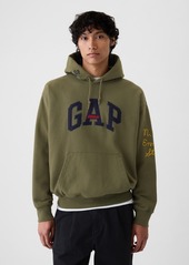 Gap Heavyweight Arch Logo Hoodie