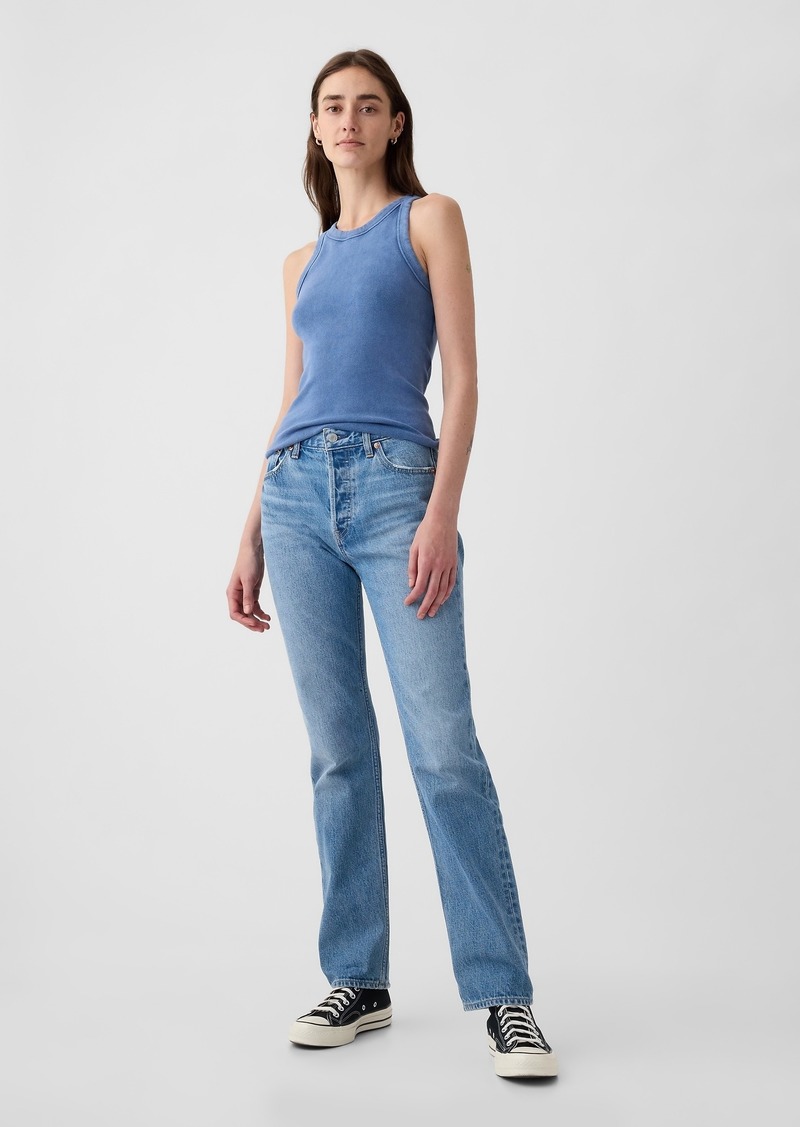 Gap High Rise Rigid ';90s Straight Jeans