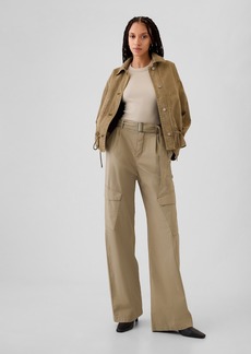 Gap High Rise Cargo Baggy Trousers