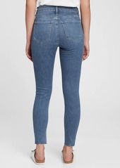 Gap High Rise Distressed Universal Jegging with Secret Smoothing Pockets