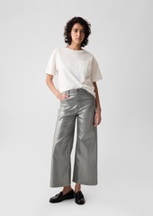 Gap High Rise Stride Wide-Leg Ankle Jeans